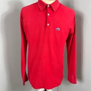 LACOSTE Long sleeve Polo 
{Vintage} EXCELLENT CONDITION